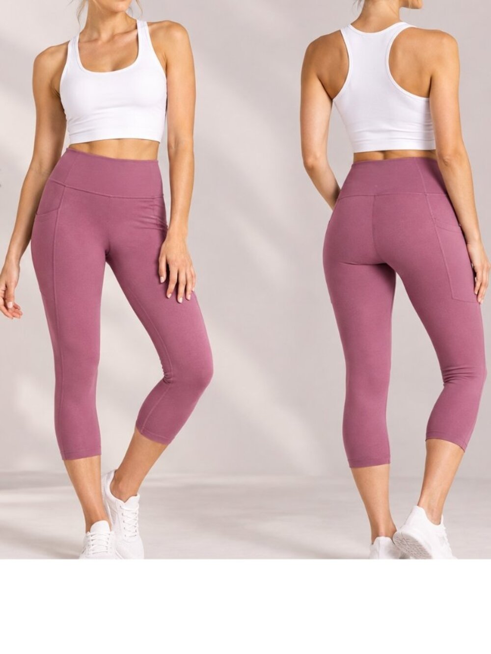 Z by Zella Crop Leggings Perform High Waist Pocket Size XL
